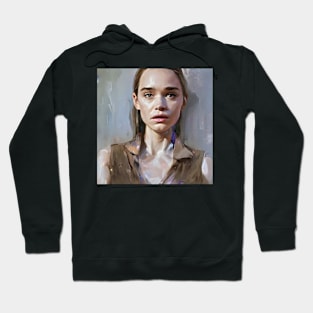 Beauty of Emilia's face Hoodie